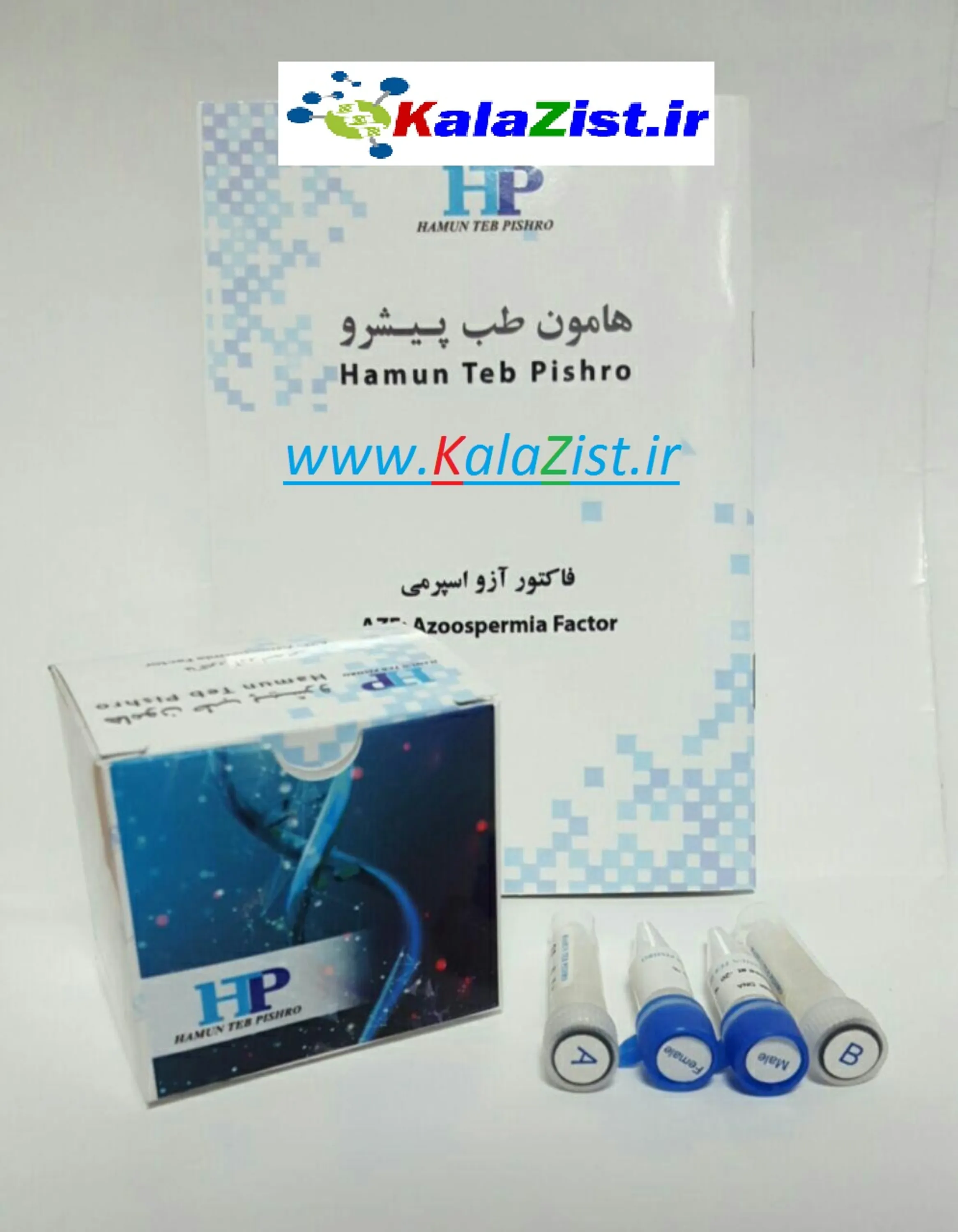 کیت ارزیابی فاکتور آزو اسپرمی Azoospermia Factor AZF کالا زیست kalazist